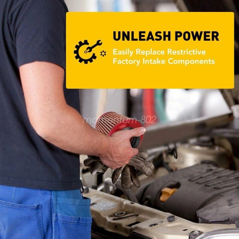 ZERO TOWN Cold Air Intake Filter Induction Kit Pipe Power