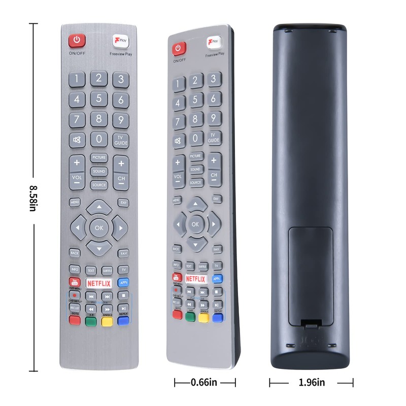 TCNOUMT Generic Replacement Remote Control Compatible for Sharp Aquos TV