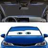 Gven Windshield Sun Shade Universal Fit for Car Window Sunshades