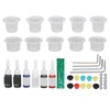 Professional Tattoo Machine Kit Tattoo Power Supply 10 Wraps Complete