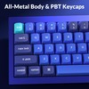 Keychron Q4 Wired Custom Mechanical Keyboard, 60% Layout QMK/VIA Programmable