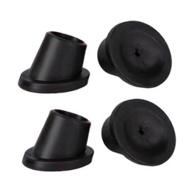 Sharplace 4 Pieces Replacement Feet Rubber Tips Non Slip Accessories Heavy Duty for Shower Stools Premium Universal Rubber Feet Pads, 28mm