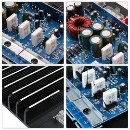 jingfei 12V 1500W Car Audio Amplifier Subwoofer Powerful Car Amplifier Board DIY Amp Board for Car Player