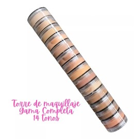 Biomakeup Maquillaje En Torre Gama Completa 14 Tonos 5gr C/u