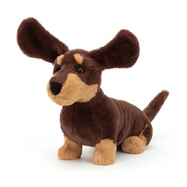 Jellycat Otto Sausage Dog Stuffed Animal, Medium 11.5 inches - Dogs and Puppies Plush Toy - Classic Children's Gift