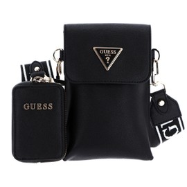 GUESS Latona Flap Chit Chat, Black