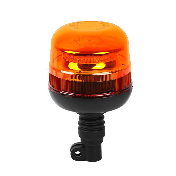 AOHEWEI Amber LED Warning Light, 8 Flashing and 2 Rotation