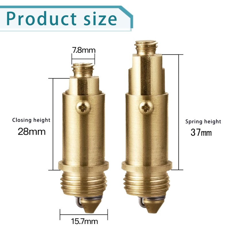EIHI Pack of 4 Pop Up Replacement Spigots Made of