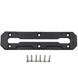 RANDDER Kayak Track Mount Low Profile Nylon Kayak Rail Track | Kayak Fishing Accessories, 6/9/12 inch(1/2 pack) (6 inch(1pack))