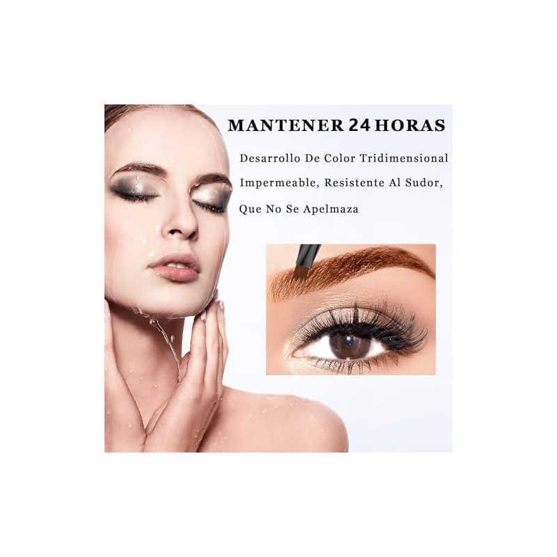 3D Microblading Cejas Tatuaje Lápiz 4 Tenedor Tip, lápiz de