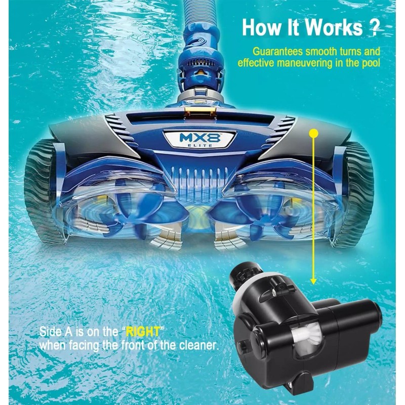 For Zodiac Baracuda Direction Control Device Side A for MX6