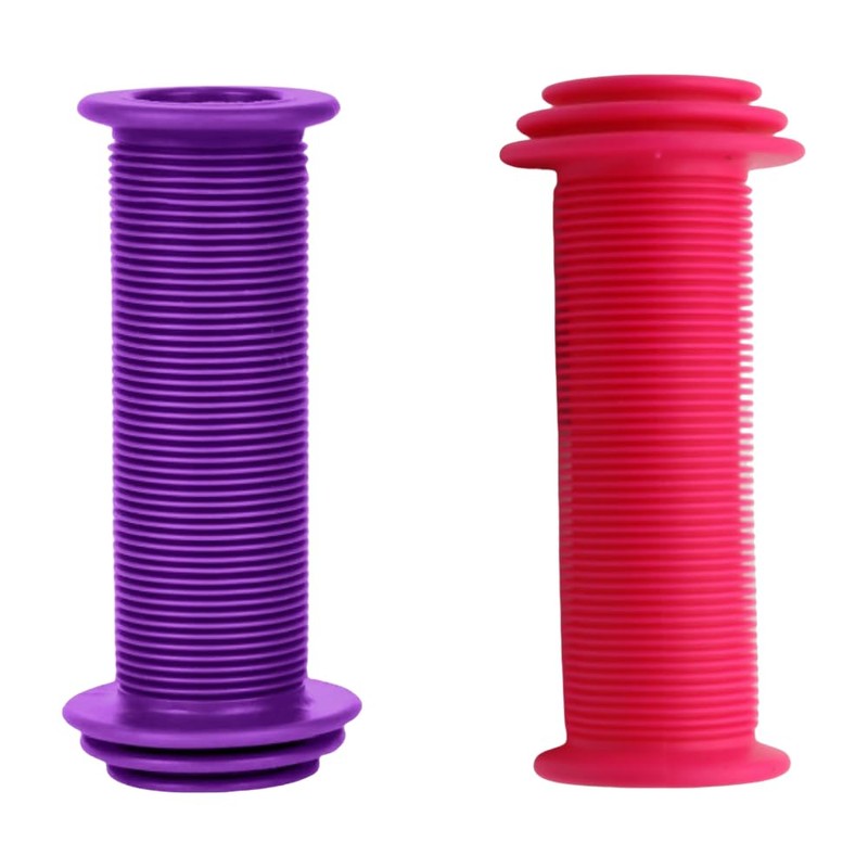 GYWHOOFT 4 PCS Bike Handlebar Grips, Solid Color Children's Bike