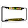 Fastasticdeals Metal Insert License Plate Frame Desert Storm Veteran B