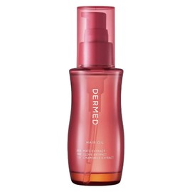 Dermed Official Hair Oil, 3.4 fl oz (100 ml), Non-Rinsing Treatment, Damage Care, Damage Repair, Stretchy, Glossy, Compact, Moisturizing, Cuticle, UV Protection, Outbath Styling Hair Care