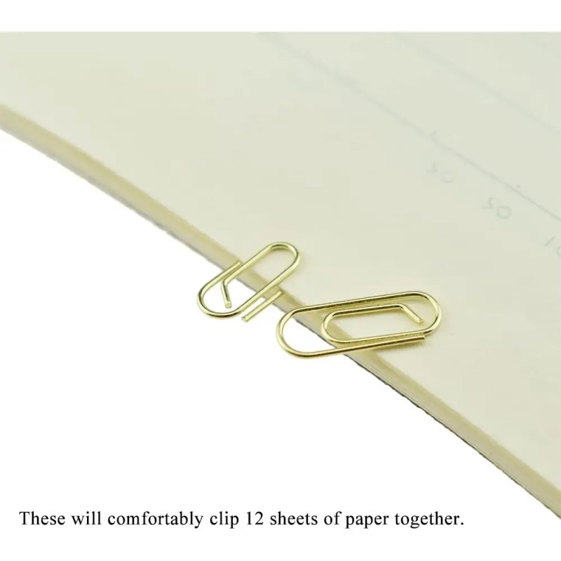 Clips De Papel Resistentes 0.59 Pulgadas Paquete 50 Mini Cli