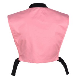 Bnigung Women's Sexy Crop Cargo Vest Sleeveless Buckle Zip Up Vest Jacket Tops Steampunk Streetwear with Pockets(Pink,XL)