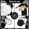 Portable 32inch/80cm 5-in-1 Light Reflector, Collapsible Photography Diffuser for Studio