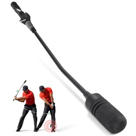 Zcoorey Golf Swing Trainer - Click Stick Golf Trainer for Golf Tempo Practice, Weighted Golf Training Aid Helps Enhance Strength, Improve Swing Rhythm & Maintain Balance