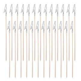 Topatrol Painting Clips, Paint Sticks, Cat Handle, Set of 50 / 25 Pieces, Painting Clips, Hobby, Plastic Model, Figure, Paint Clip, Hand Handle Rod, Airbrush, Easy to Use, Paint Tool (Pack of 25)