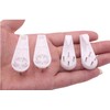 20Pcs Plastic Picture Hooks for Hard Wall Picture Hanging Kit