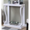 Convenience Concepts Newport Gramercy Console Table, White