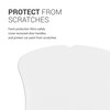 kwmobile TPU Cover for Car Door Handle - Set of