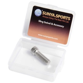 SUNYA Bow Wrist Sling Mounting Bolt, 5/16-24x1 Stainless, Thread Length 1", Box Package.