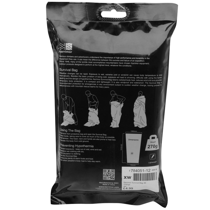 Karrimor Survival Bag Orange -