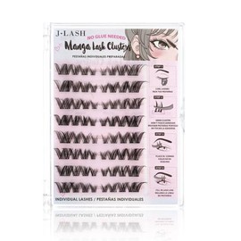 Manga Lash Clusters (no glue needed!) - J Lash - Specification: XF-05