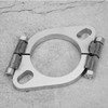 2.5in 63mm Steel Exhaust Flange Flat Oval Split Repair Replacement