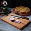 MITSUMOTO SAKARI Natural Ebony Cutting Board, Wood Chopping Board 16x11