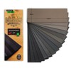 HOLZWURM Premium Sandpaper Set, 45 Sheets, Coarse - Fine [P