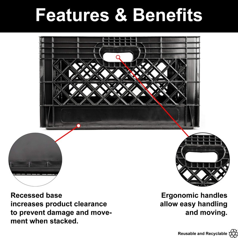 Jezero MC24 Multi-Purpose Milk Crate
