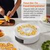 Elite Gourmet EFD770WD Digital Food Dehydrator with 5x12.5” BPA Free