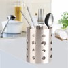 HAOHIZE Cutlery Rack, 304 Stainless Steel Utensil Holder Sturdy Drainer