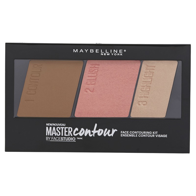 Maybelline Facestudio Master Contour Face Contouring Kit, Medium to Deep,