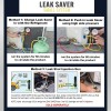 Leak Saver Direct Inject Refrigerant Leak Sealer Small System up