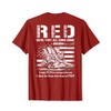 Vintage Red Friday Until They Come Home USA American Flag