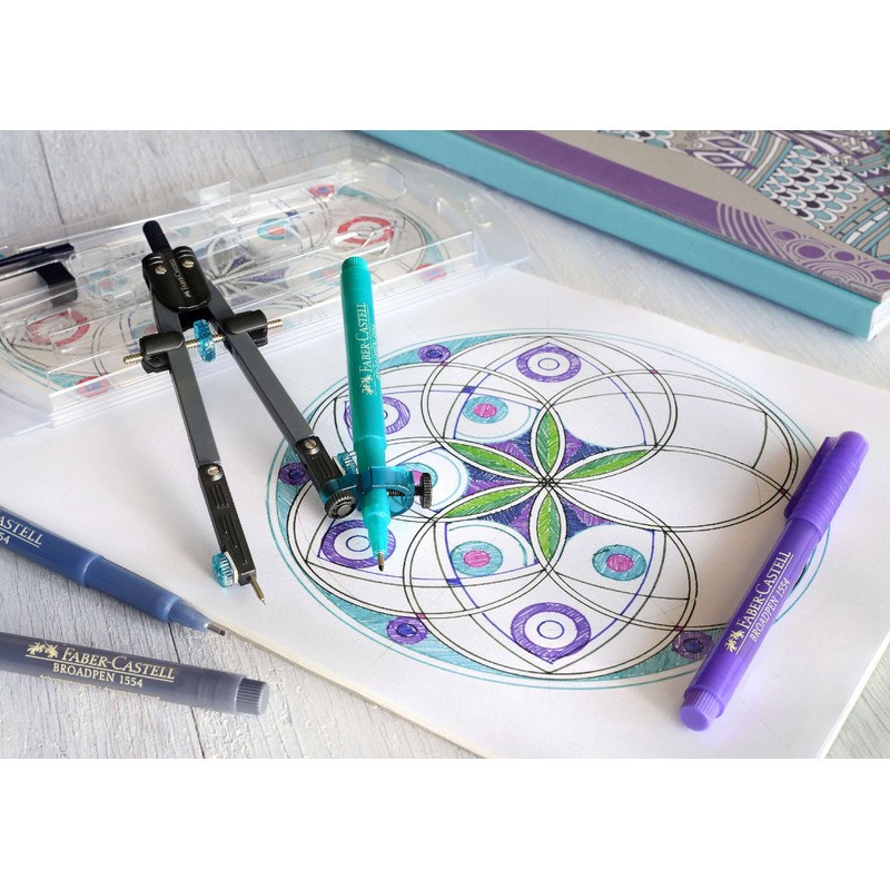 BROADPEN 1554 Fineliner stroke: 0.8 mm, Ink Colour