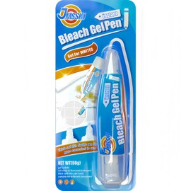 Bleach Pen, Bleach Pen For Clothing, Stain Remover Pen, Mold Stain Remover Gel, Clothing Bleached DIY design, Travel Accessories, Lnstantly Remove Stains, Pearl white (1.76 Fl Oz (Pack of 1), Lemon)