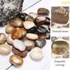 Coume 36 Pcs Inspirational Stones Different Word Encouragement Stones Engraved