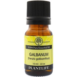 Plantlife Galbanum Aromatherapy Essential Oil - Straight from The Plant 100% Pure Therapeutic Grade - No Additives or Fillers - 10 ml