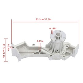 GXYWADY Timing Belt Kit w/Water Pump Replacement for Frontier Xterra Pathfinder 3.3L 1996-2004 Replacement for QX4 3.3L 1997-2000