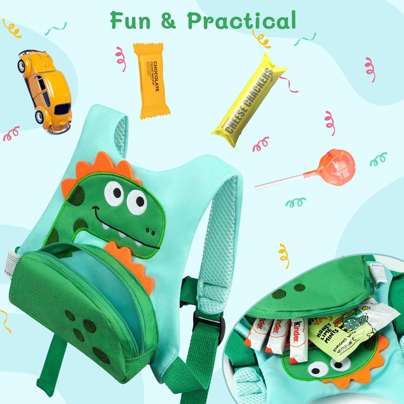 Dr.meter 3 in 1 Toddler Reins, Backpack with Reins 1.2M
