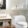 Side Mount Toilet Handle Replacement Compatible with Kohler K-1128497-CP, Left