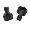 Akiuhen 3/4 inch hose connector threaded faucet adapter outdoor hose
