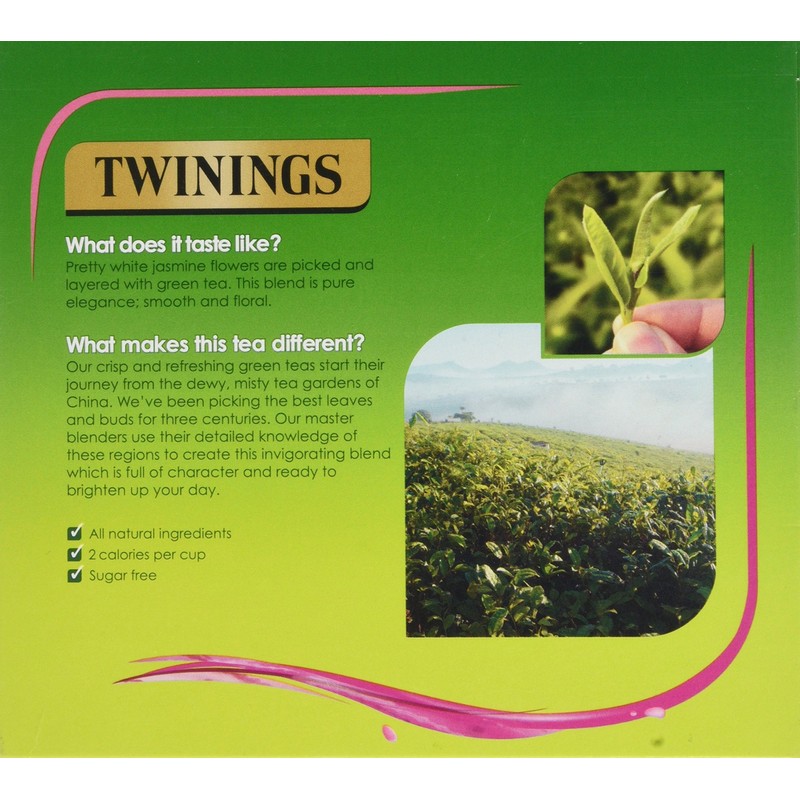 Twinings Jasmine Green Tea, 80 Tea bags