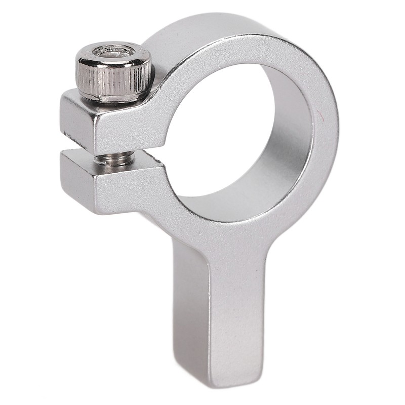 3Pcs Tube Clamp Hub Aluminum Shaft Clamping M4 Thread Mounting