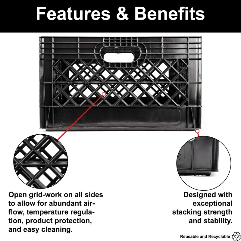 Jezero MC24 Multi-Purpose Milk Crate