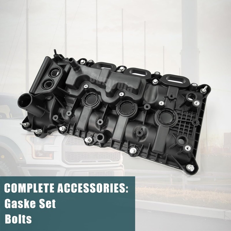 Sumyola Left Engine Valve Cover for Ford F-150 2017-2020 Expedition